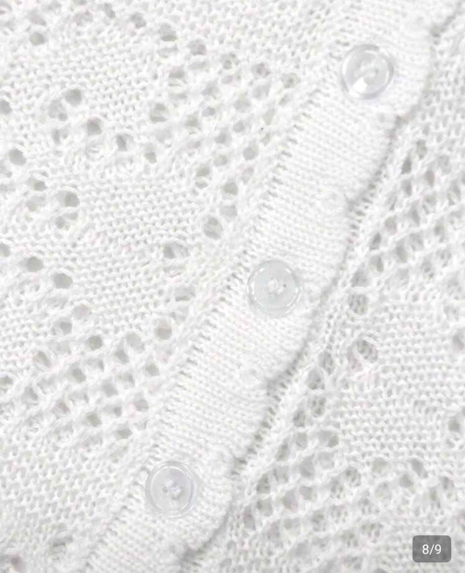 Set 2 Pezzi Maglia Bianca – Gilè e Pantalone